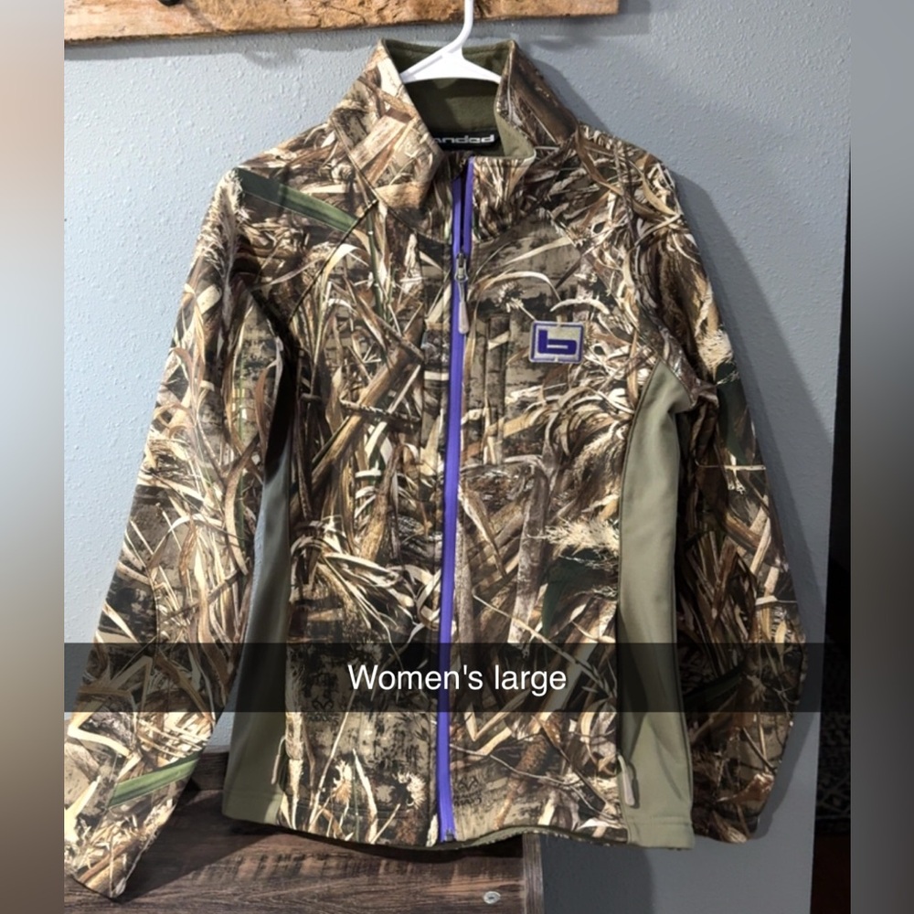 Banded camo jacket